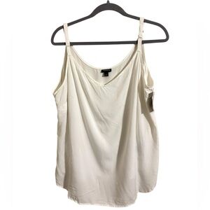 Torrid White Essential Cami Top 2X NWT‎